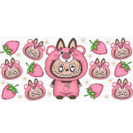Labubu Pink Bear