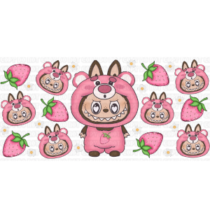 Labubu Pink Bear