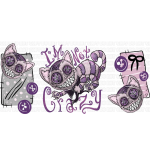 Crazy Cats Libbey Wrap