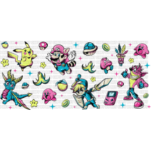 Untitled design - 2025-05-14T125307.337 90's Video Games Libbey Wrap - Image 1
