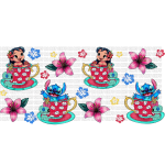 L&S Teacups Libbey Wrap Digital Download