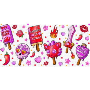 Untitled design - 2025-05-20T164804.292 Book Lover Ice Cream Libbey Wrap - Image 1