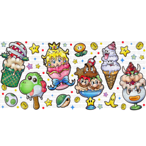Untitled design - 2025-05-20T164825.509 Mario Ice Cream Libbey Wrap - Image 1
