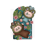 Frog Bubu UVDTF Decal