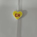 CH Corazon 3D Printed Straw Topper