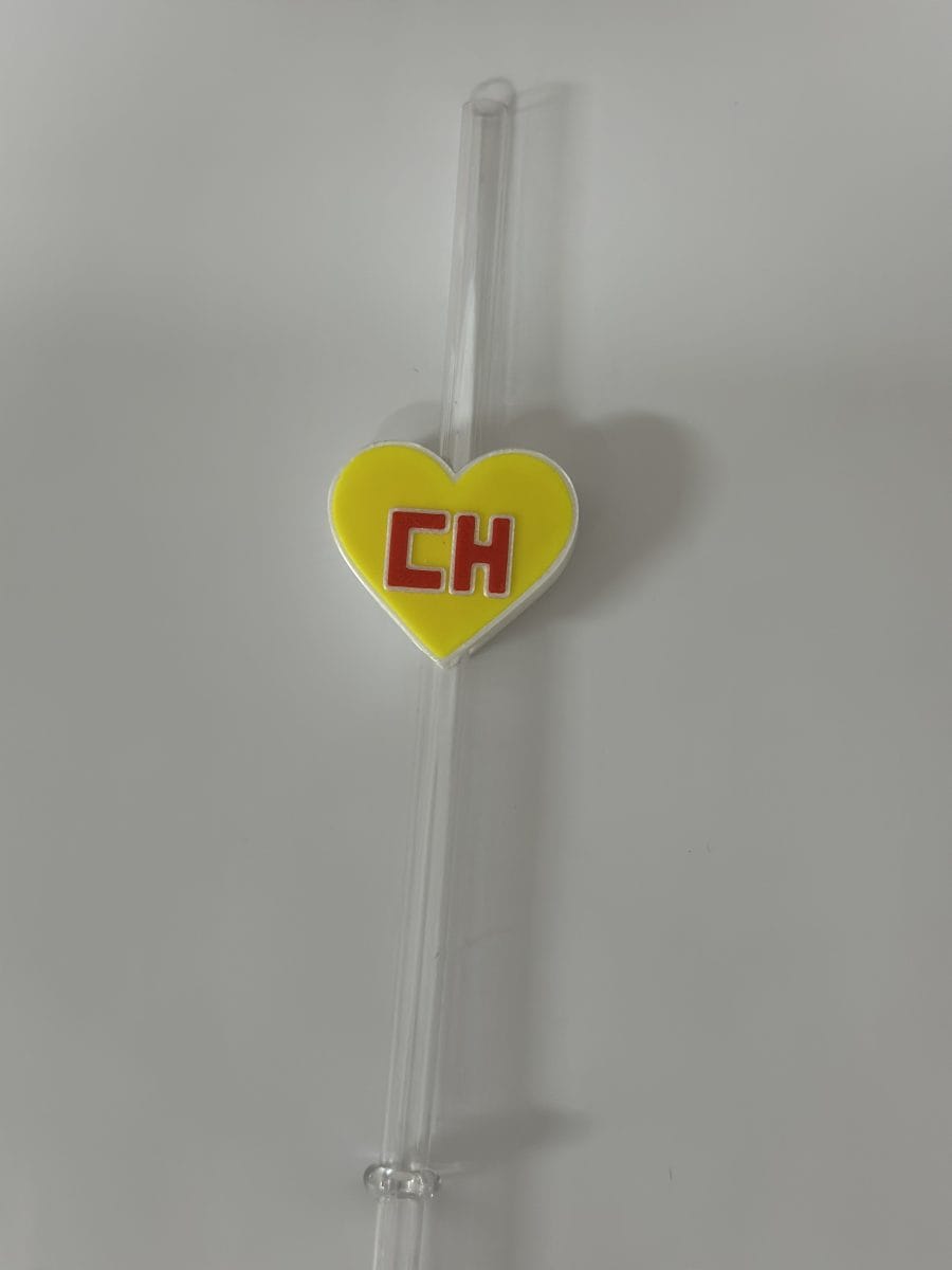 IMG_4945 CH Corazon 3D Printed Straw Topper - Image 1