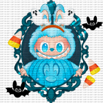 Bubu Pumpkin Hope 1 UVDTF Decal