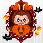 Bubu Brown Pumpkin 1 DTF
