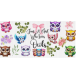 Girl Who Loves Owls Libbey Wrap
